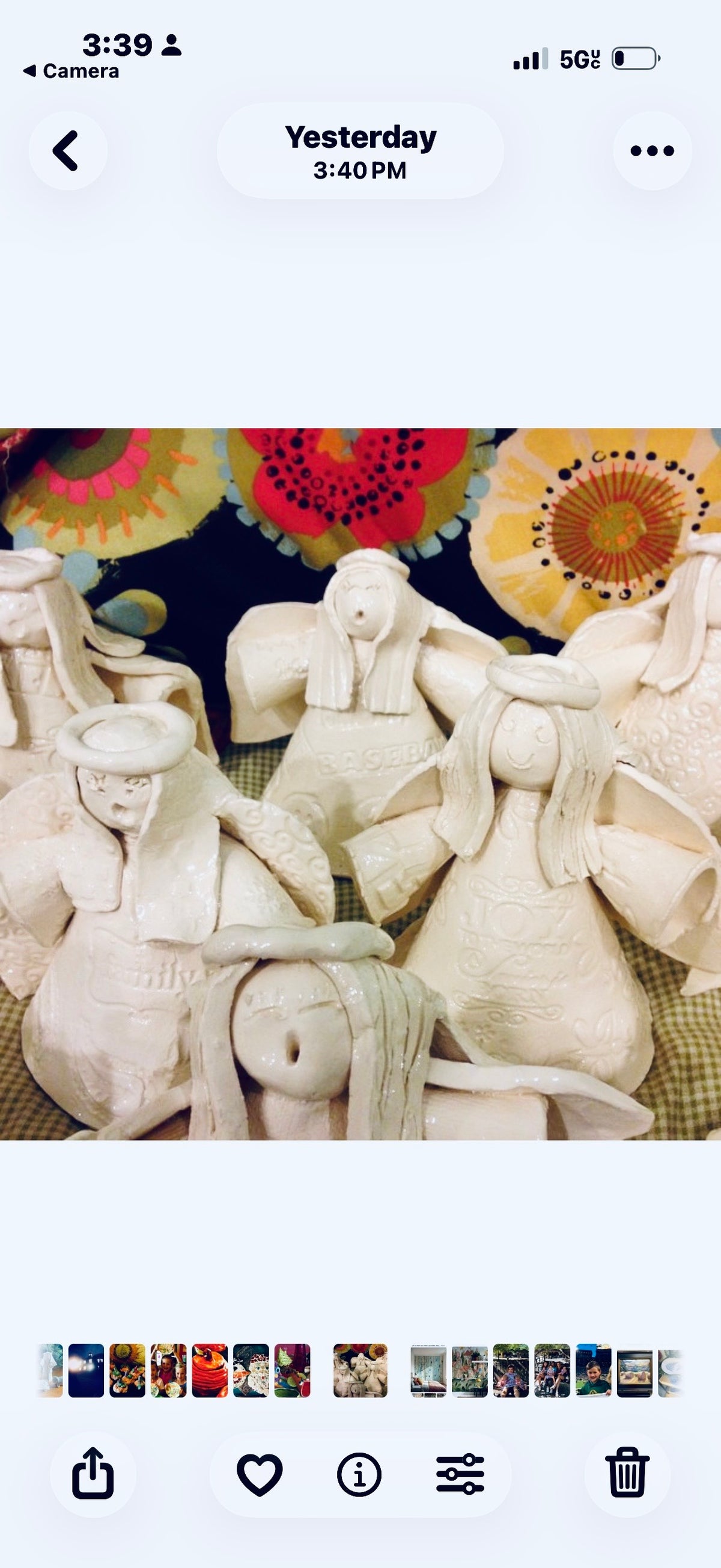 White Earthenware Angel workshop Monday Nov 9th NO SCHOOL! 10am-11:30am