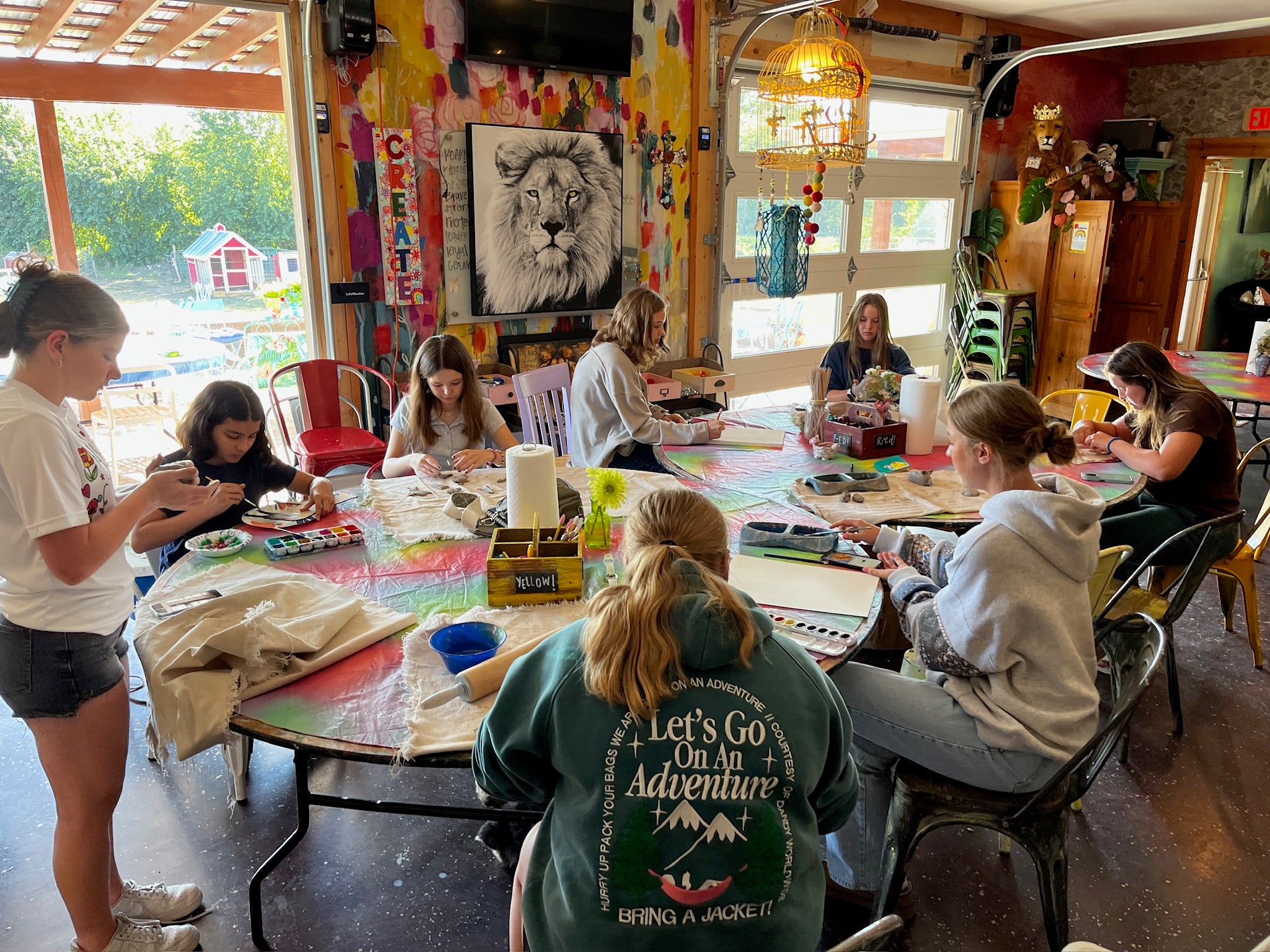 Homeschool 6 week Art Class Tuesdays Sept 15th- Oct 20th 1-3pm ages 6-14 (swipe pics)