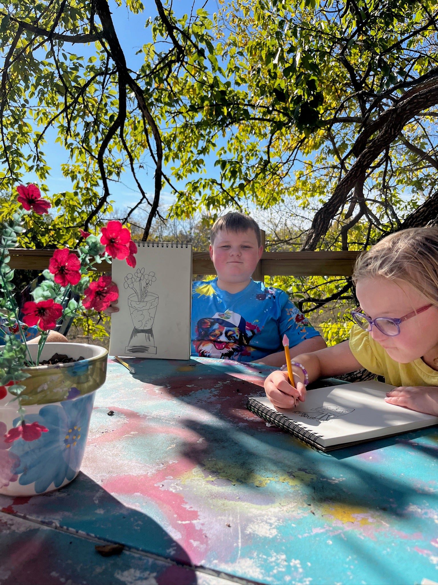 Homeschool 6 week Art Class Tuesdays Sept 15th- Oct 20th 1-3pm ages 6-14 (swipe pics)