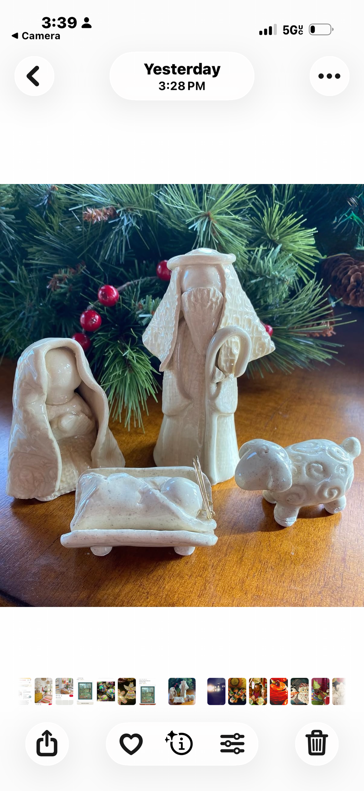 Family Nativity set workshop Saturday Nov 7 10am-11:30am